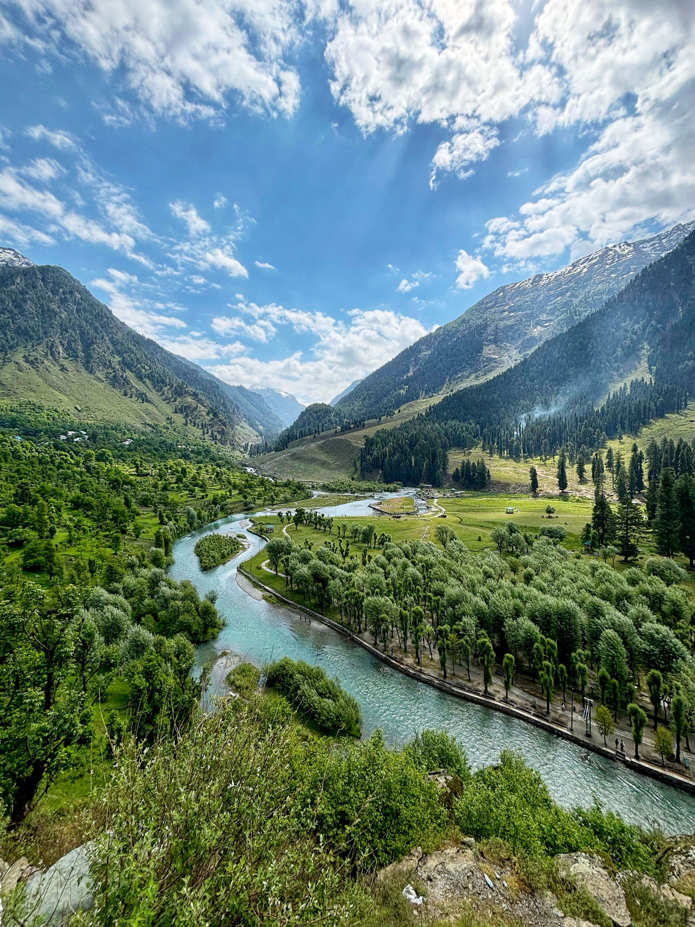 Sonmarg Winding River